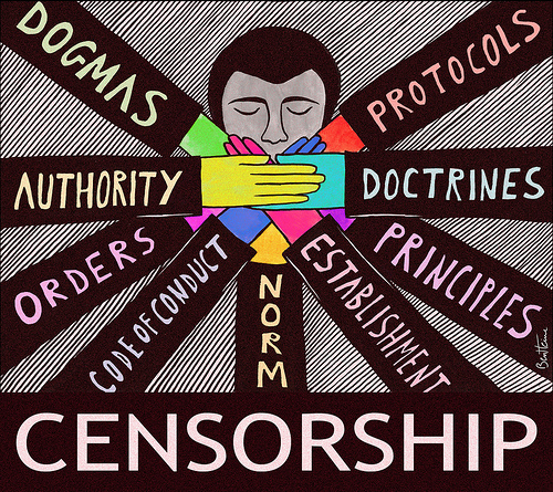 Extreme regulations lead to censorship