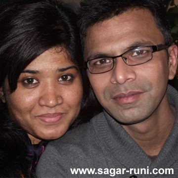 Sagar & Runi, the murdered couple
