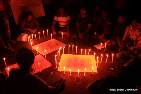 Candle Light Protests.