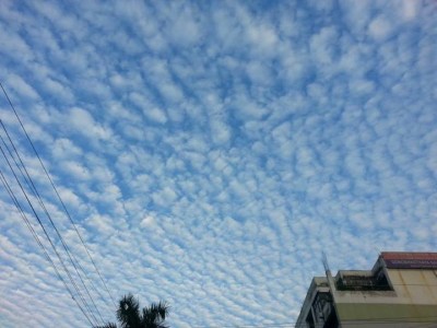 Nice cumulonimbus cloud, ideal for kite flying. Image by Tanmoy Kairy, Dhanmondi, Dhaka.